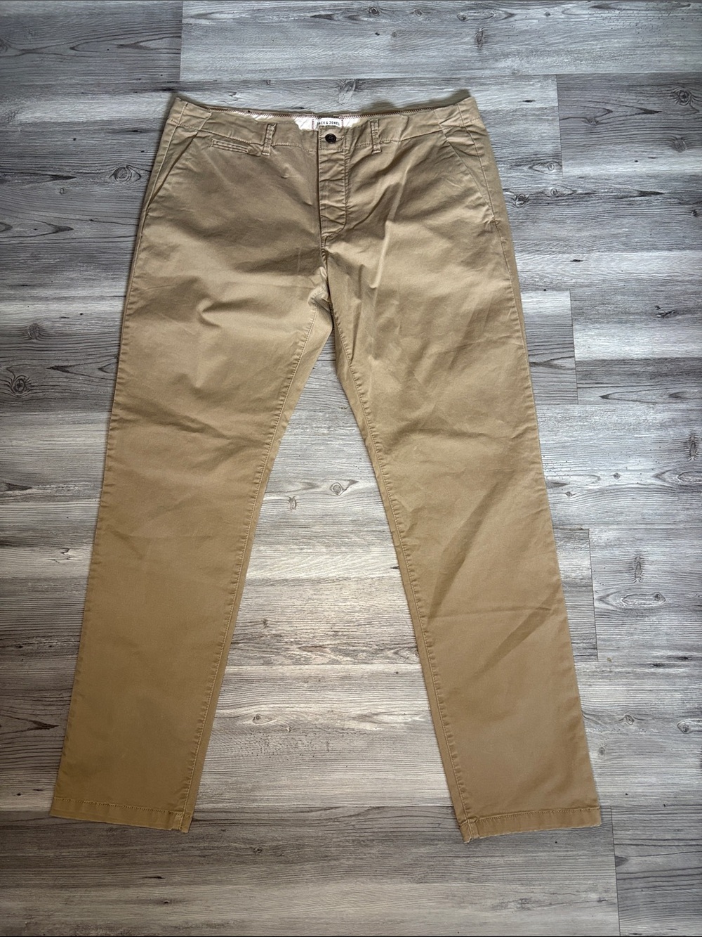 Jack and Jones SlimFit/Marco Men's Khaki Chino Pants 38x34